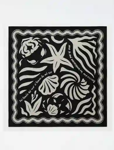 Accesorio Femenino Pañoleta Versátil- The Pacific Negro