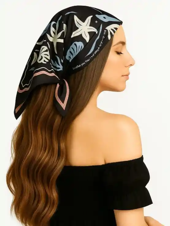 Accesorio Femenino Pañoleta Versátil- The Pacific Mocca