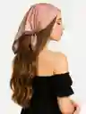 Accesorio Femenino Versátil- Pañoleta Palo Rosa