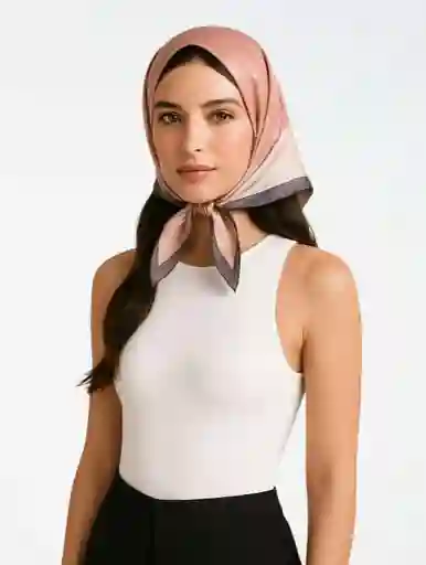 Accesorio Femenino Versátil- Pañoleta Palo Rosa