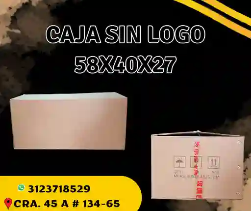 Caja Sin Logo 58x40x27