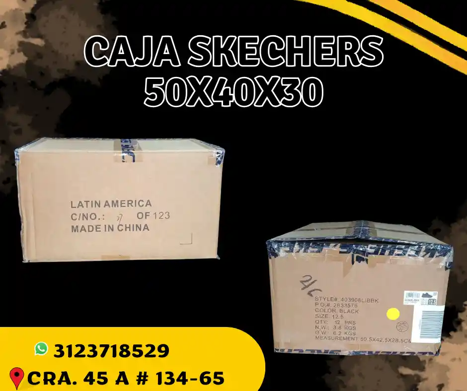 Caja Skechers 50x40x30