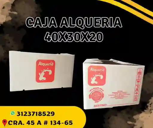 Caja Alqueria 40x30x20
