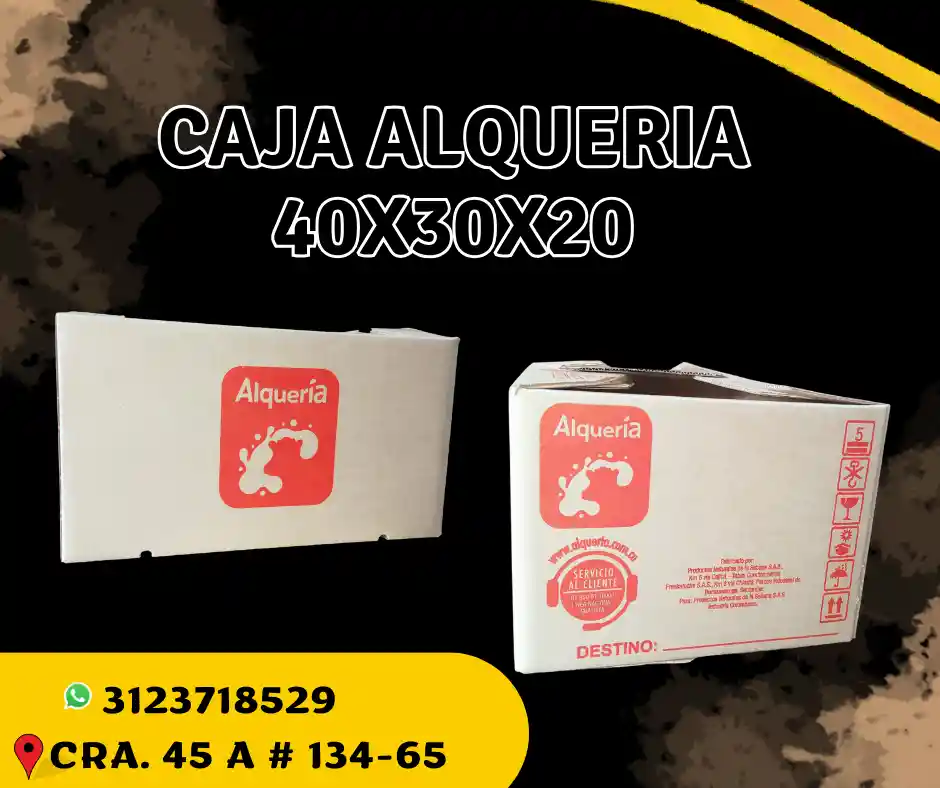 Caja Alqueria 40x30x20