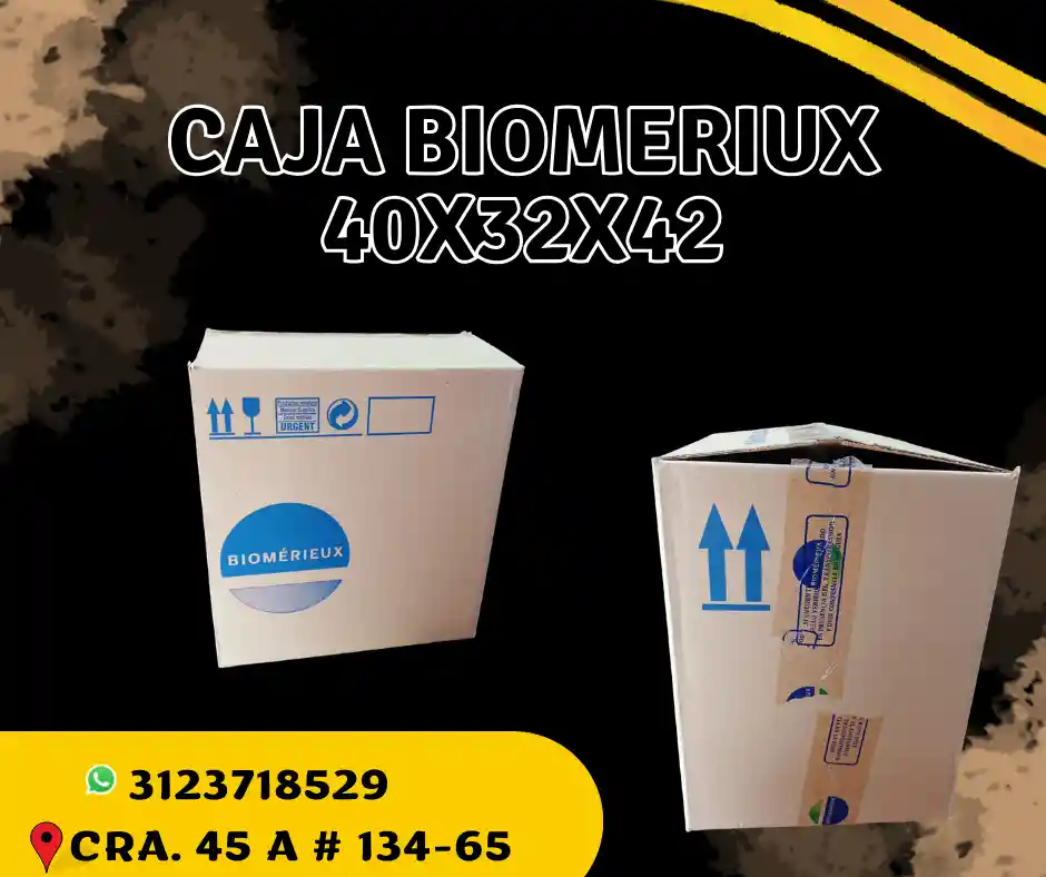 Caja Biomeriux - 40x32x42