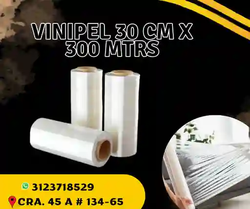Vinipel Transparente 30 Cm X 300 Mtrs - Empaque