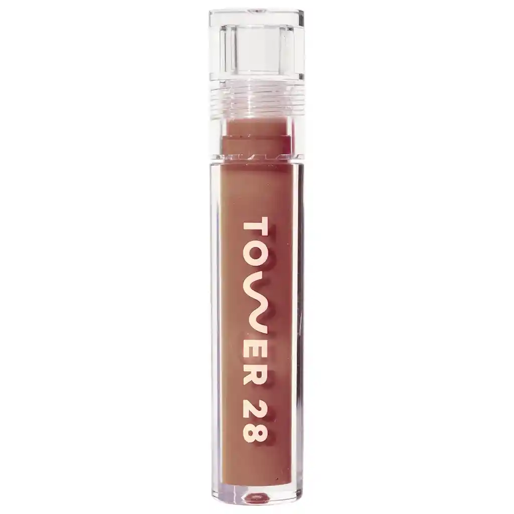Lip Oil Tower 28 Beauty Shineon Lip Jelly Hydrating Non-sticky Lip Oil - Tono Almond