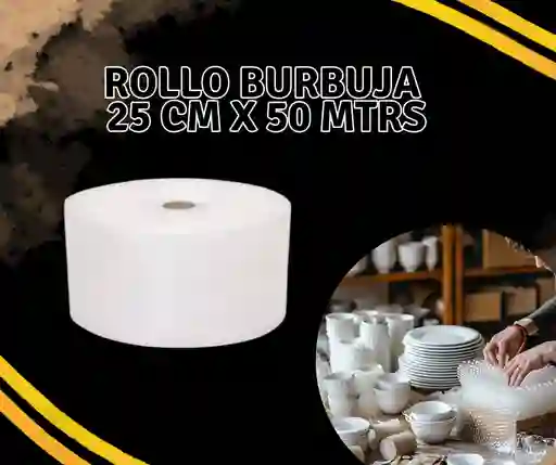 Rollo Burbuja 25 Cm X 50 Mtrs