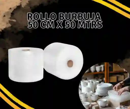 Rollo Burbuja 50 Cm X 50 Mtrs