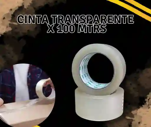 Cinta Trasnparente X 100 Mtrs