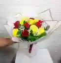 Bouquet De 12 Rosas Listas Para Enamorar