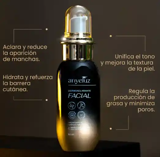 Serum Facial Dermoaclarante Nocturno Manchas Anyeluz