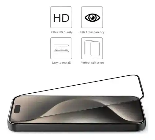 Iphone 14 Pro Vidrio Templado Blindado
