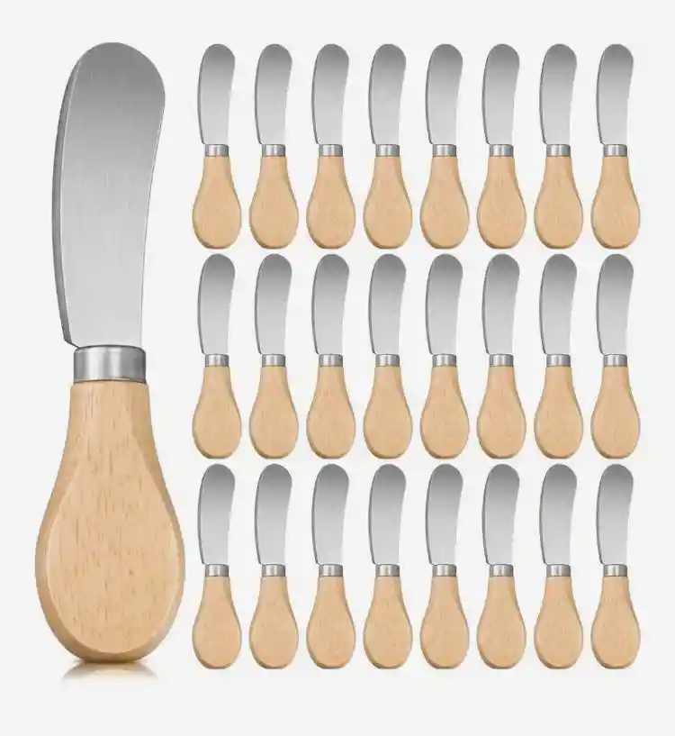 Cuchillo Acero Inoxidable De 11.7 Cms, Minicuchillos, Cuchillos Para Queso