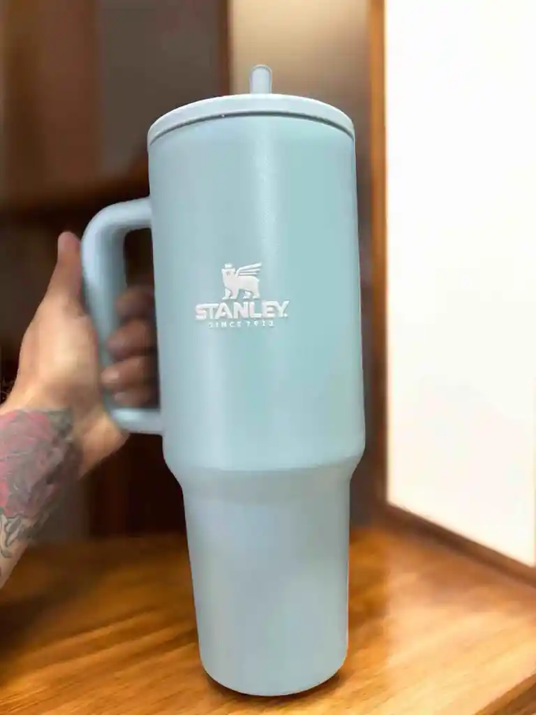 Termo Tipo Stanley 40 Oz - 1.2 Litros | Acero Inoxidable *azul*
