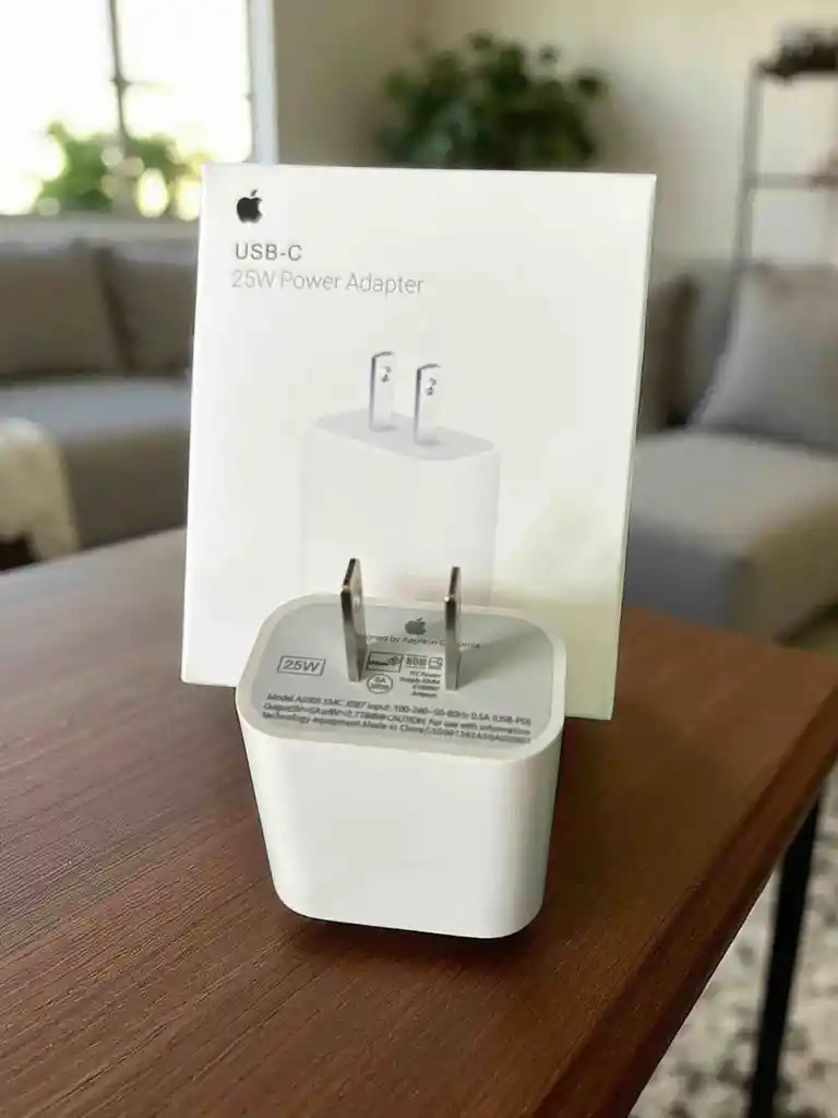 Iphone Adaptador De 25w Iphone/ Cubo Paracarga Rapida