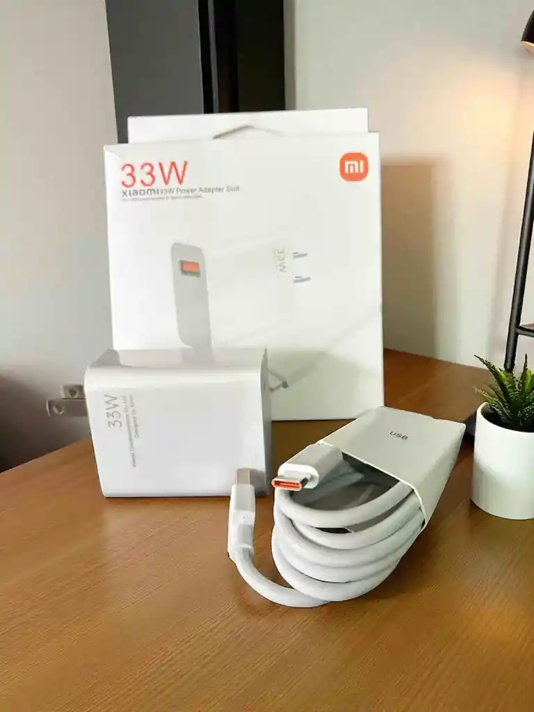 Cargador Para Xiaomi 33w Carga Super Rapida (turbo)