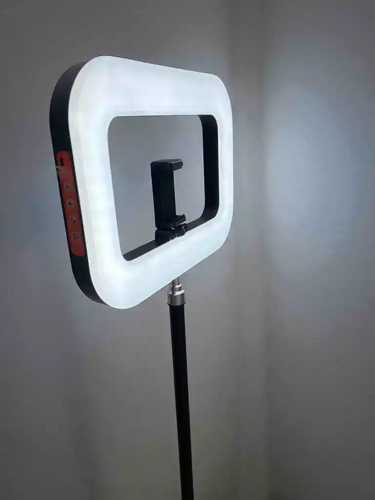 Panel Led Recargable 30cm + Tripode De 2m