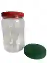 Frascos Plásticos 32 Onzas Con Tapa, Tarros Con Tapa