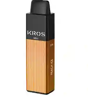 Vaporizador Desechable Kros Mini 4.000puff Durazno Mentolado