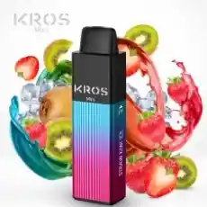 Vaporizador Desechable Kros Mini 4.000puff Fresa Kiwi Mentolado
