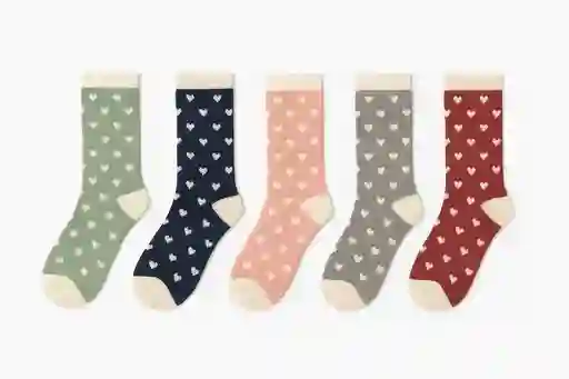 Tres Pares De Medias Surtidas Talla Unica 9-11