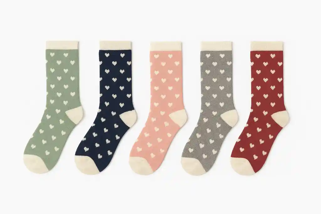 Tres Pares De Medias Surtidas Talla Unica 9-11