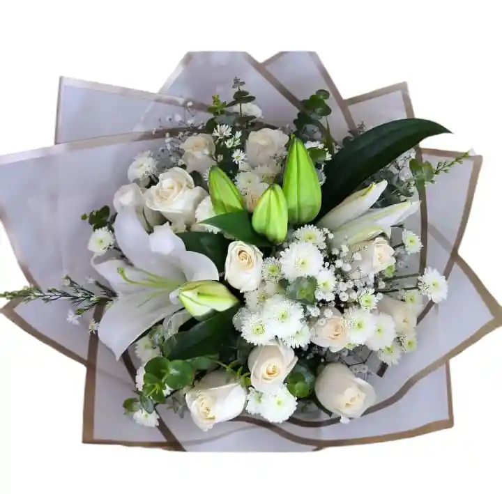 Hermoso Bouquet De Lirios