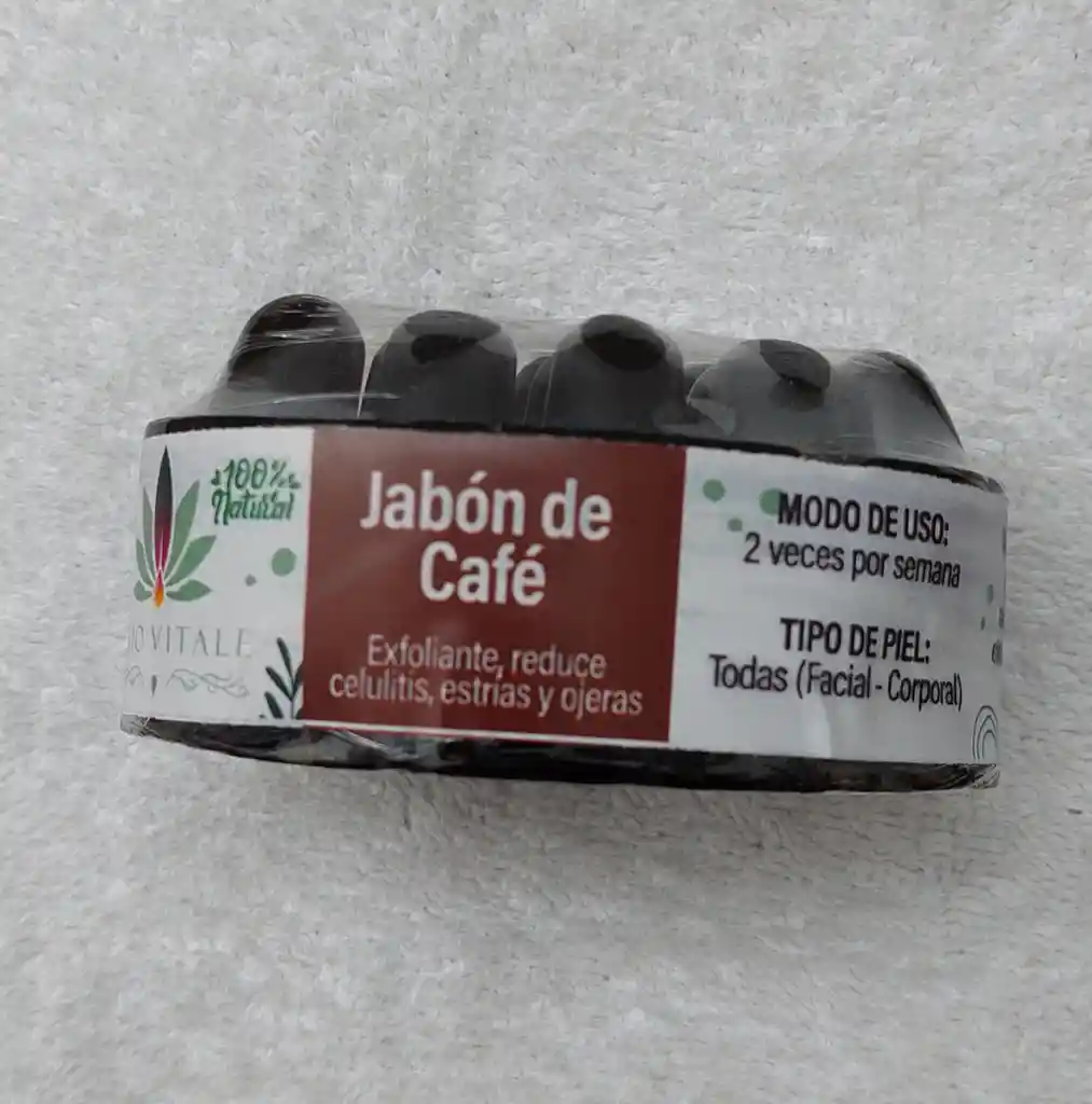 Jabón De Café Artesanal 140 G