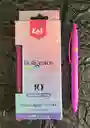 Lapicero Retractil Kiut Lila Caja X10 Unidades