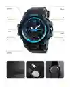 Reloj Deportivo Para Hombre Correa Silicona Y Acero