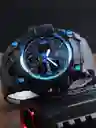 Reloj Deportivo Azul Para Hombre Correa Silicona Y Acero