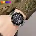 Reloj Casual Y Moderno Para Hombre Fabricado En Acero