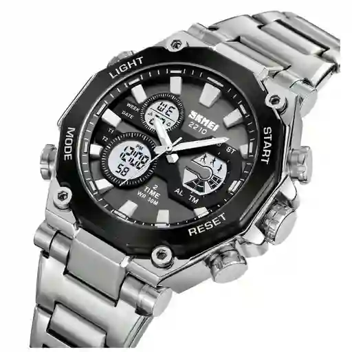 Reloj Casual Y Moderno Para Hombre Fabricado En Acero