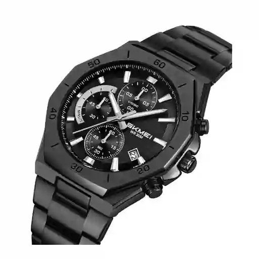 Reloj De Lujo Moderno Para Hombre Fabricado En Acero