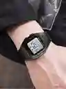 Reloj Deportivo Sumergible Hombre Correa Silicona Y Acero