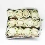 Paquete Rosas Blancas Para Decoracion