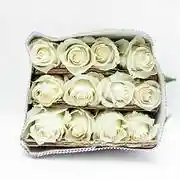 Paquete Rosas Blancas Para Decoracion