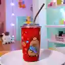 Vaso Capybara Con Popote
