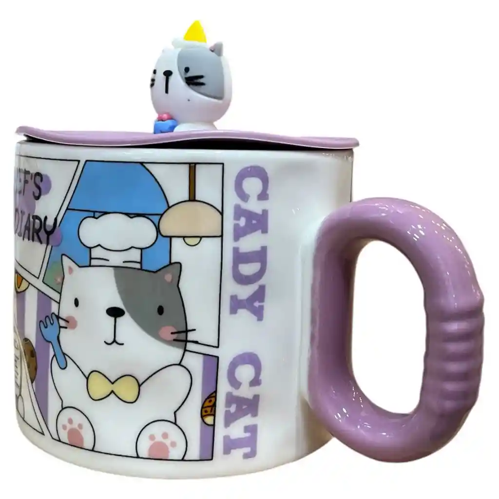 Mug "chef's Diary" De Gatito Pastelero