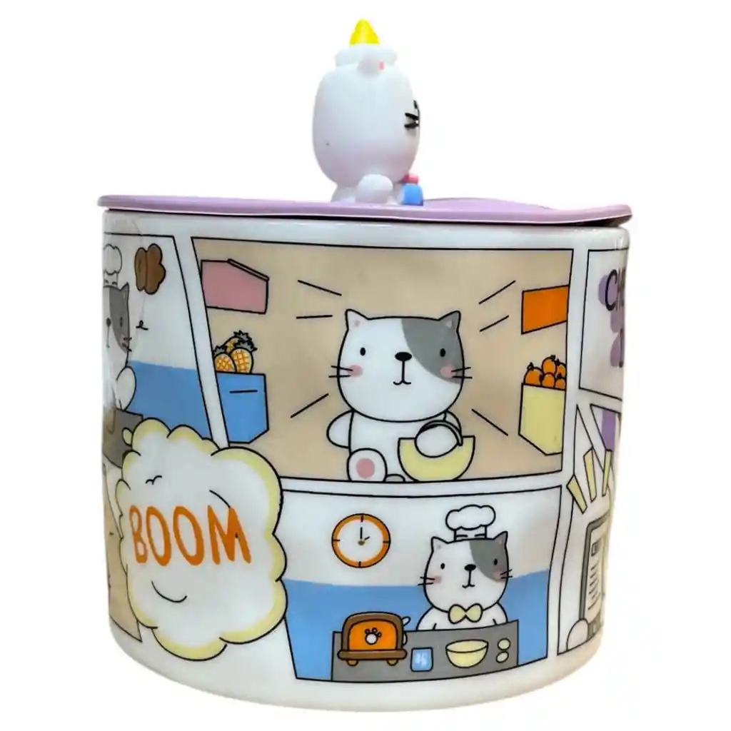 Mug "chef's Diary" De Gatito Pastelero