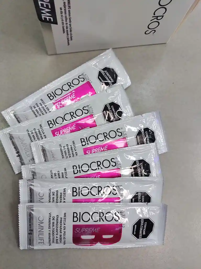 Biocros Omnilife X 6 Sobres