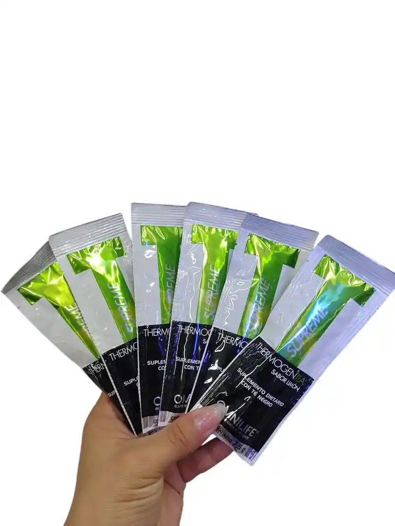 Thermogen Tea Limon Omnilife X 6 Sobres