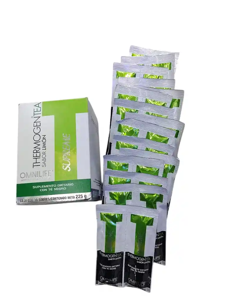 Thermogen Tea Limon Omnilife X 15 Sobres