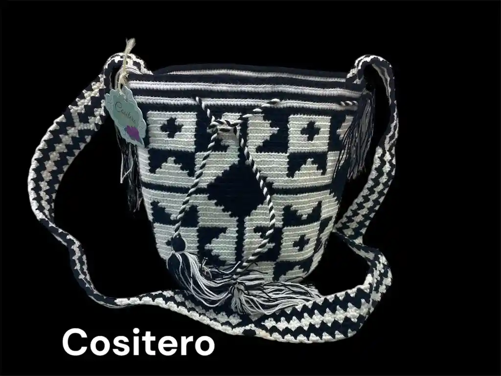 Mochila Wayuu Multicolor Mediana