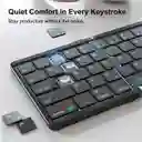 Nillkin Cube Pocket Teclado Plegable Bluetooth Negro