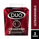 Condones Duo X3 Unds