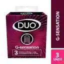 Condones Duo X3 Unds