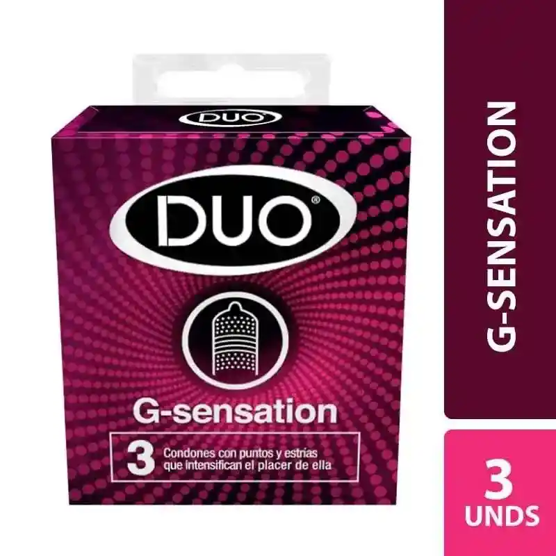 Condones Duo X3 Unds