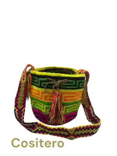 Mochila Wayuu Dos Puntadas